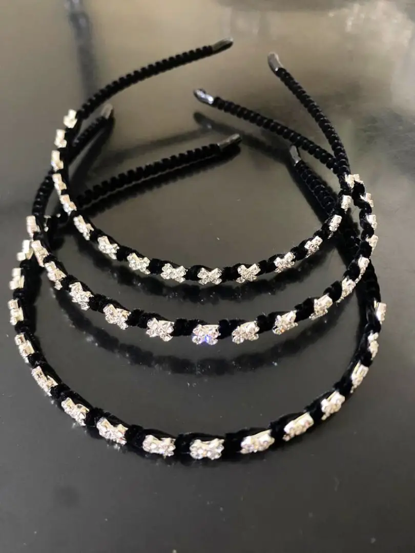 serre-tete à fleur.. serre-tête strass à fleur