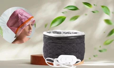 BONNET CHAUFFANT SOINS CHEVEUX