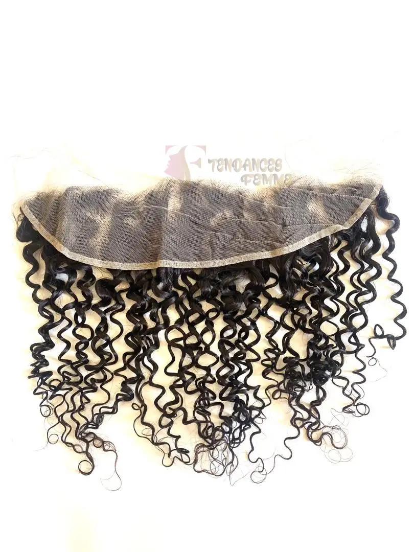 Lace frontale 13X4 en cheveux bouclés jerrycurls