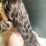 Perruque lace frontale ondulée 100% naturels
